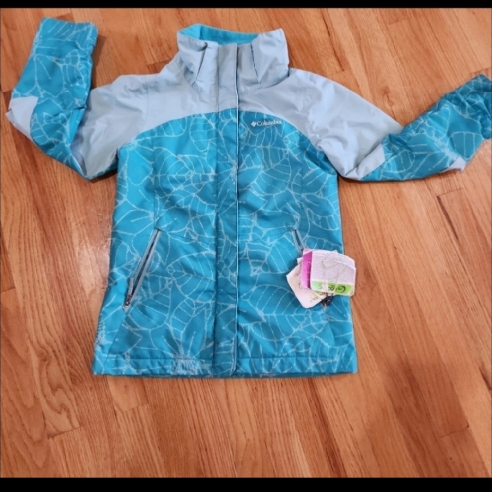 Premium Columbia Lightweight Winter Jacket Omni Heat/windproof water proof 10/12